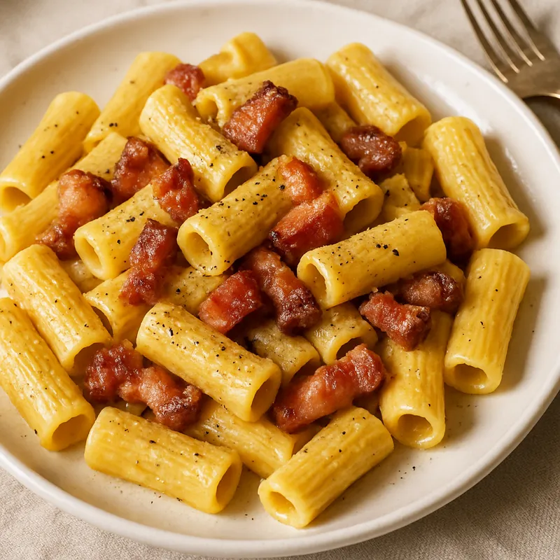 Rigatoni alla Carbonara