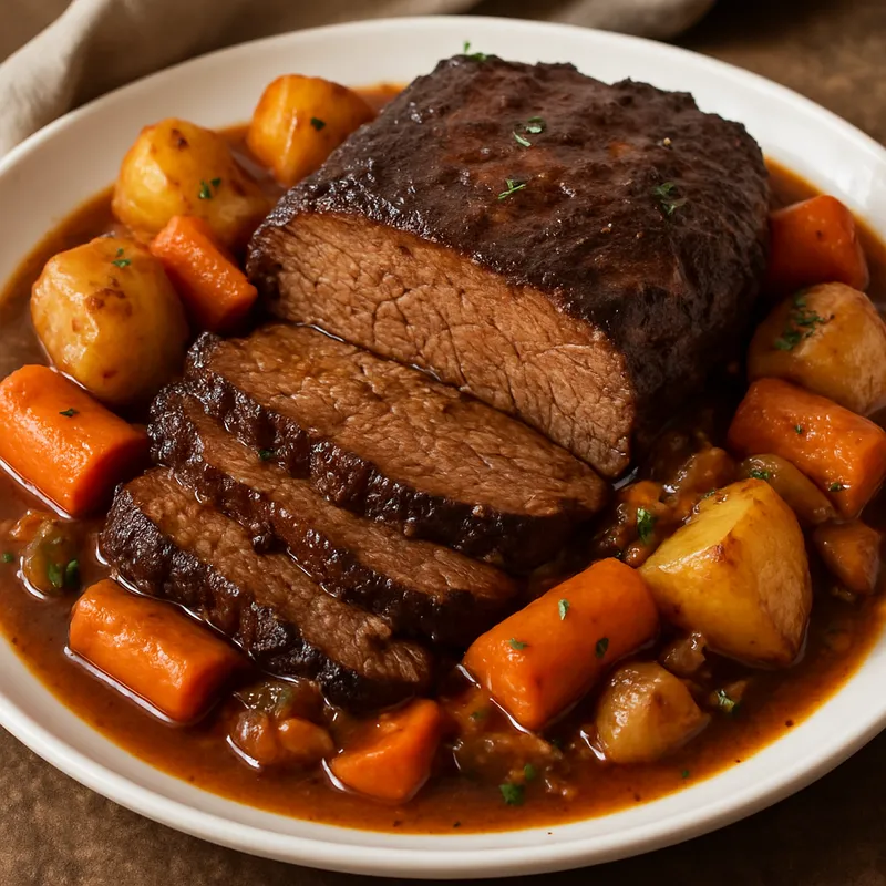 Rinderbrust-Schmorbraten