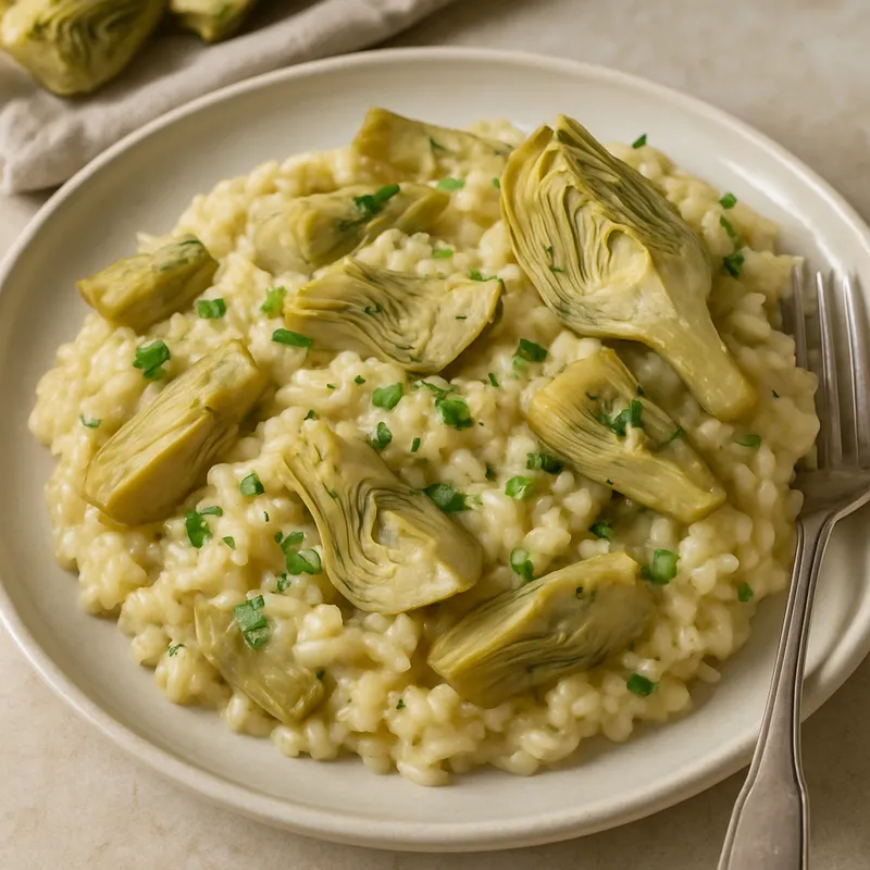 Risotto mit Artischocken