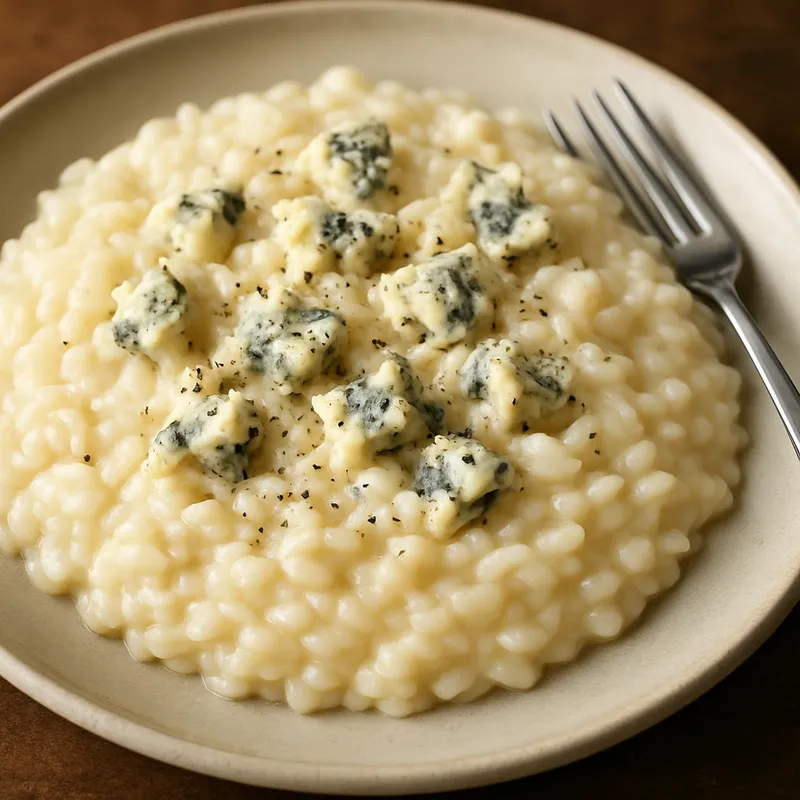 Risotto mit Gorgonzola