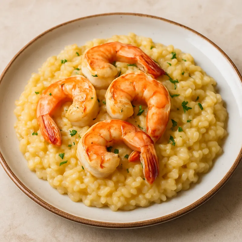 Risotto mit Scampi