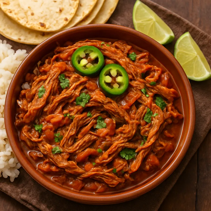 Ropa Vieja Mexicana (Rindfleisch auf alte Art)
