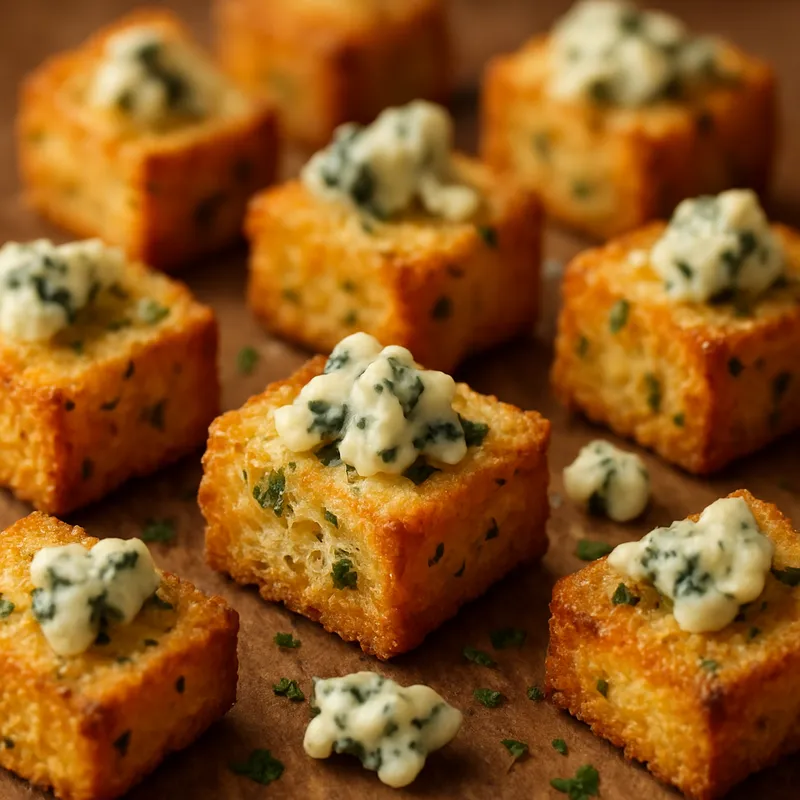 Roquefort-Croutons