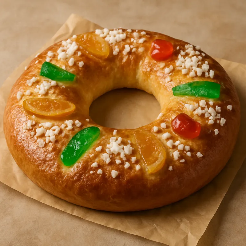 Roscón De Reyes (Dreikönigskuchen)