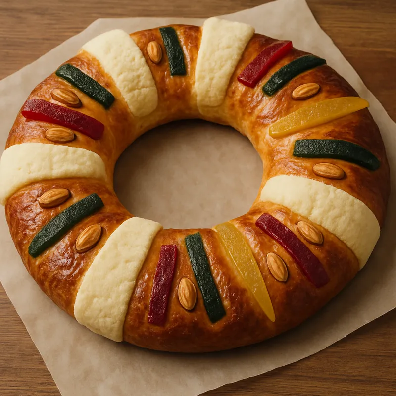 Rosca de Reyes (Dreikönigsbrot)