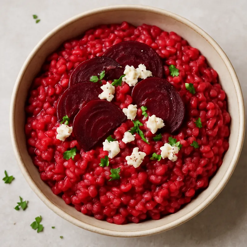 Rote-Bete-Risotto