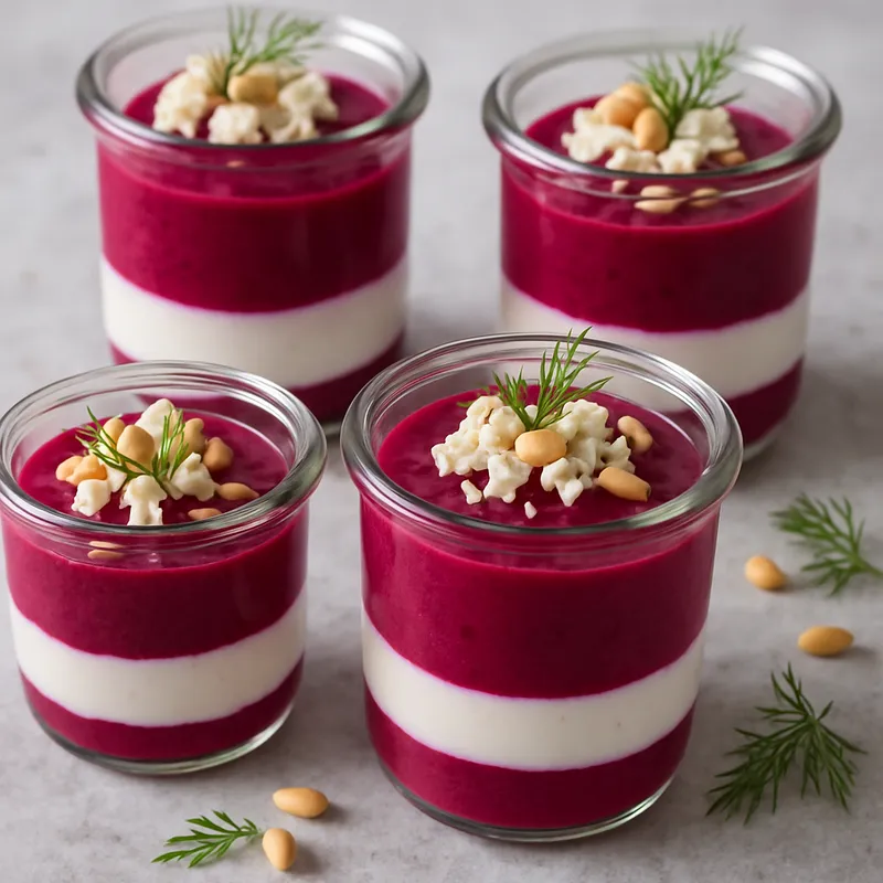 Rote-Bete-Verrines