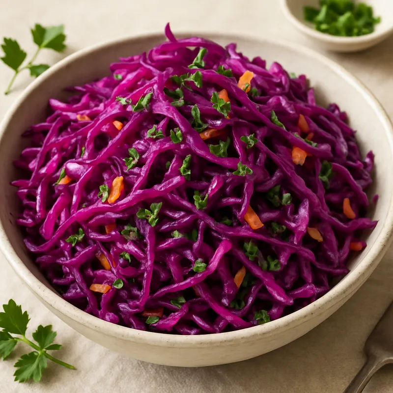 Rotkohl-Salat
