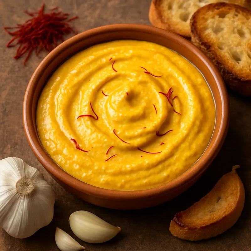 Rouille (Safran-Knoblauch-Sauce)