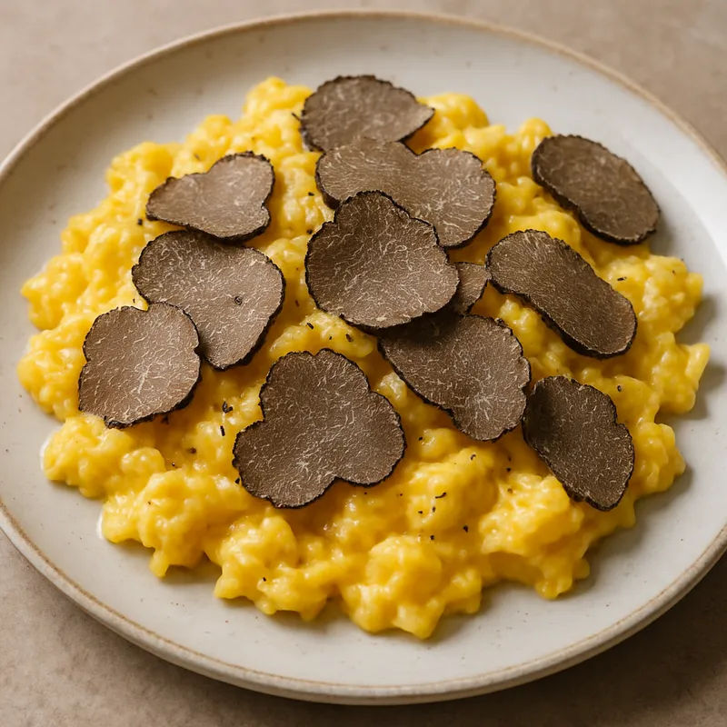 Rührei mit Trüffeln