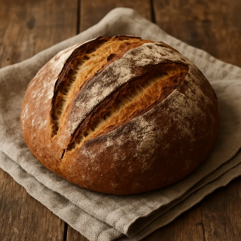 Rustikales Landbrot