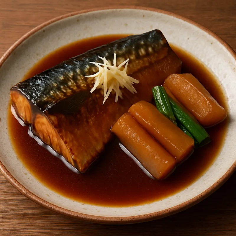 Saba No Nitsuke (Geschmorte Makrele)