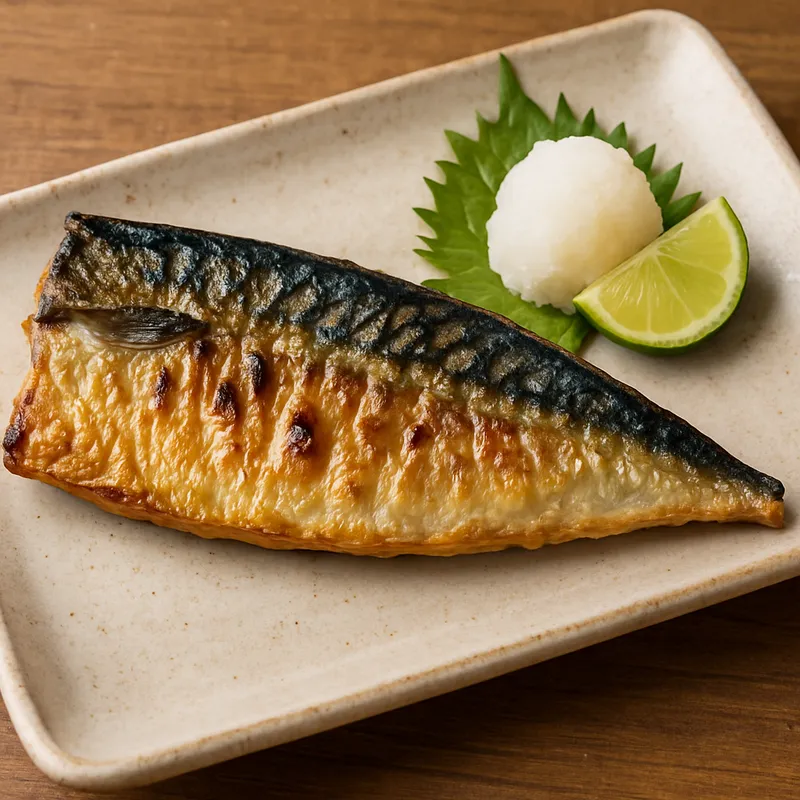 Saba Shioyake (Salzgegrillte Makrele)