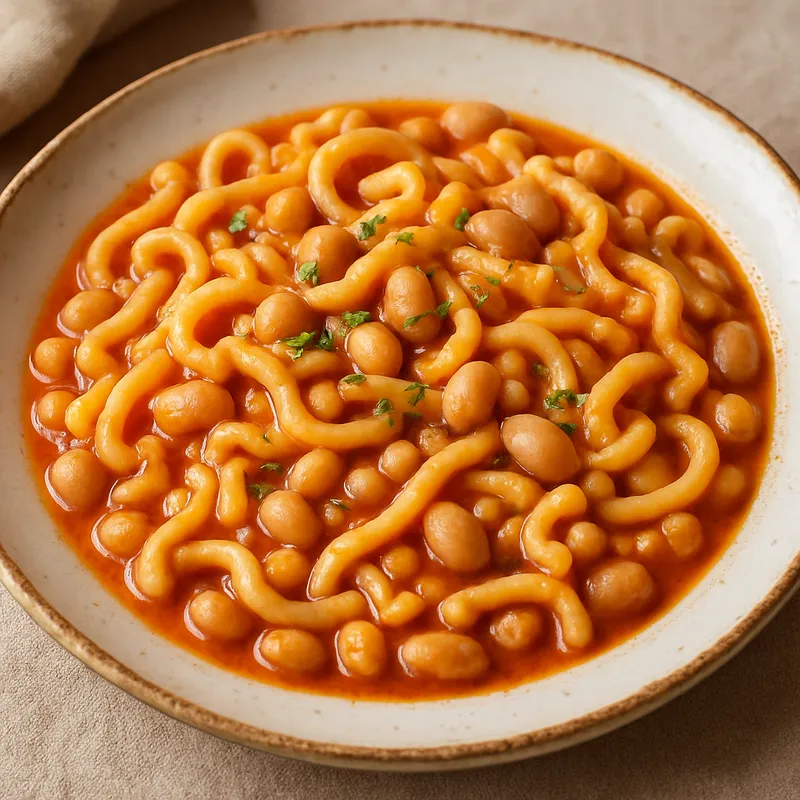 Sagne e Fagioli (Pasta mit Bohnen)