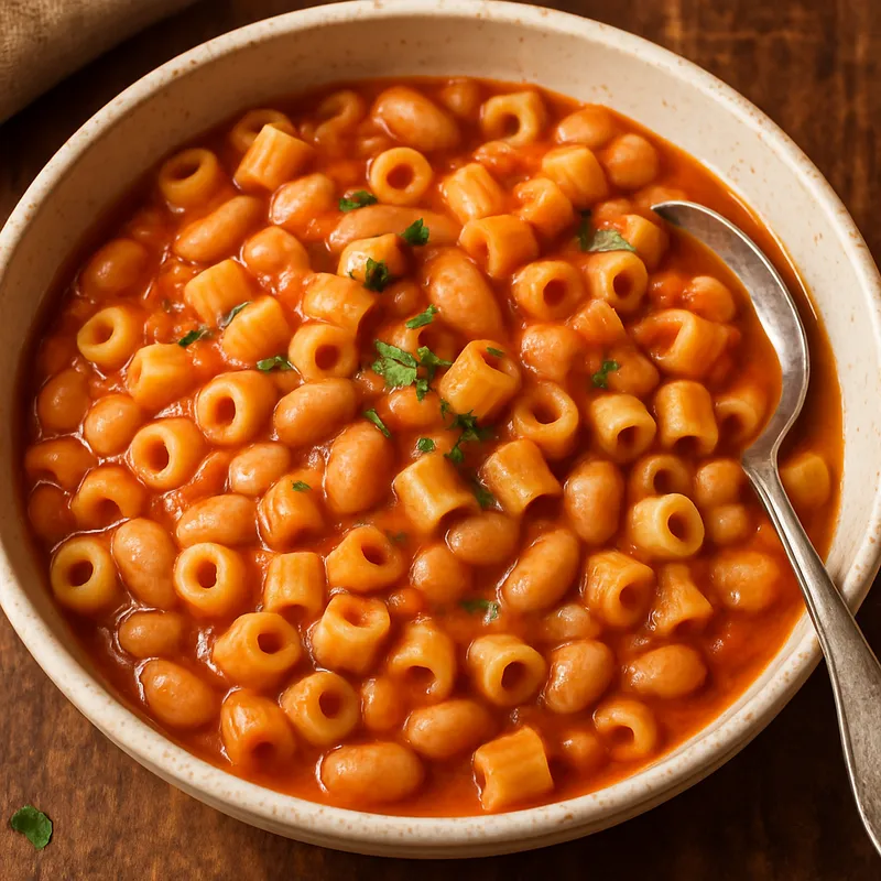 Sagne e Fagioli (Pasta und Bohnen)