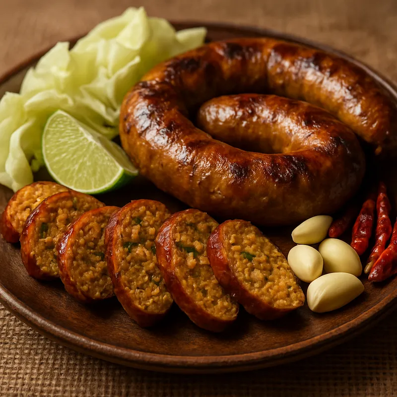 Sai Oua Chiang Mai (Klassische Nordthailändische Wurst)