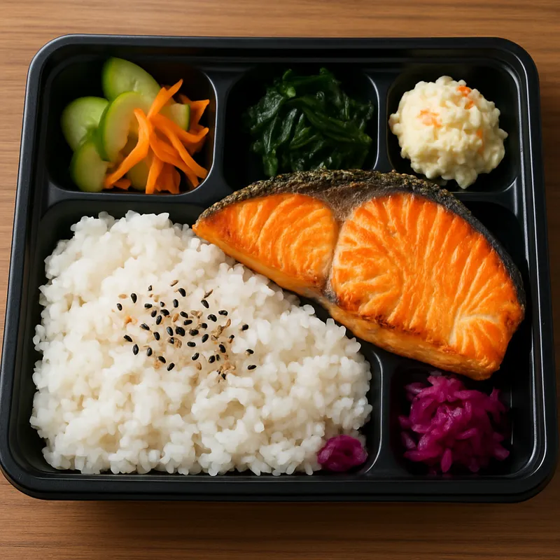 Sake Bento (Lachs-Bento)