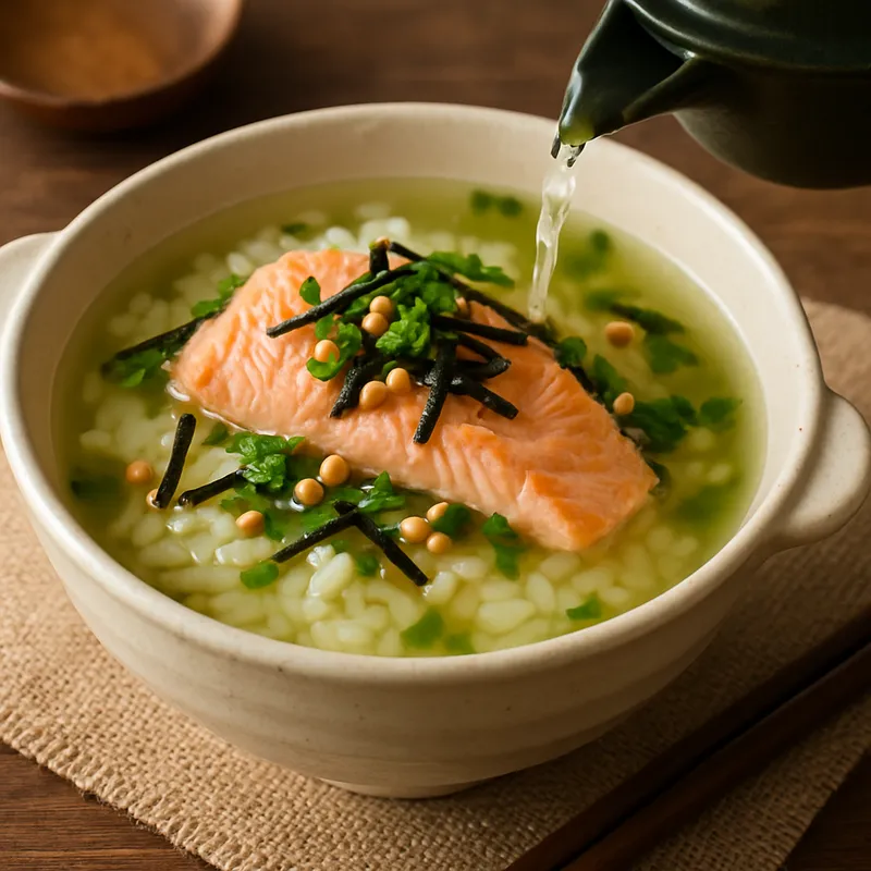 Sake Chazuke (Lachs-Tee-Reis)