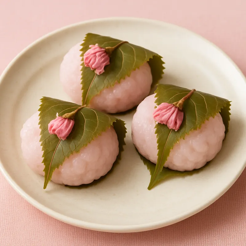 Sakura Mochi (Frühlings-Kirschmochi)