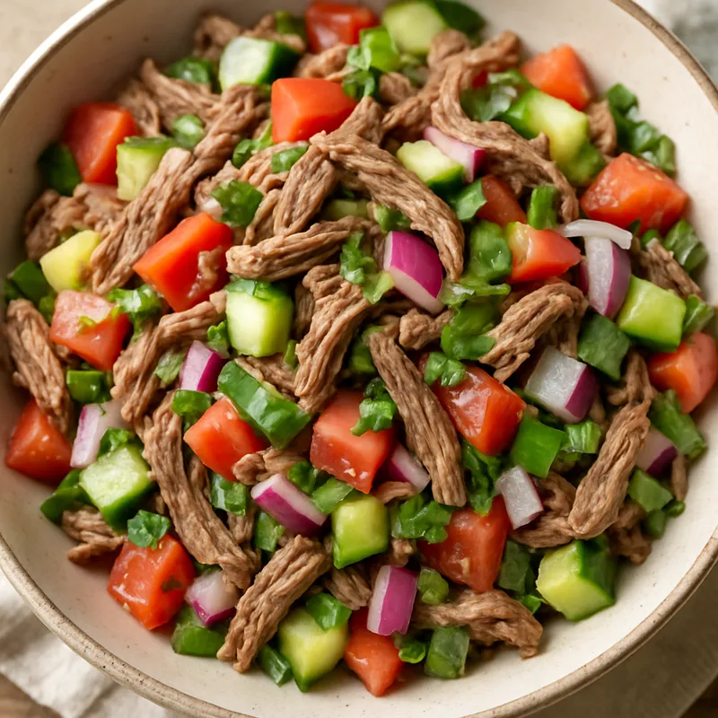 Salpicon de Res (Rindfleischsalat)