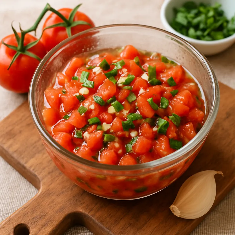Salsa Di Pomodoro Crudo (Rohe Tomatensauce)