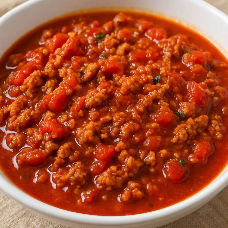 Saltsa Kima (Griechische Fleischsauce)