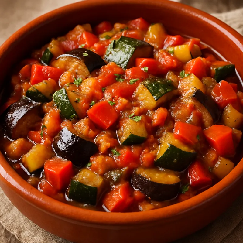 Samfaina Catalana (Katalanisches Ratatouille)
