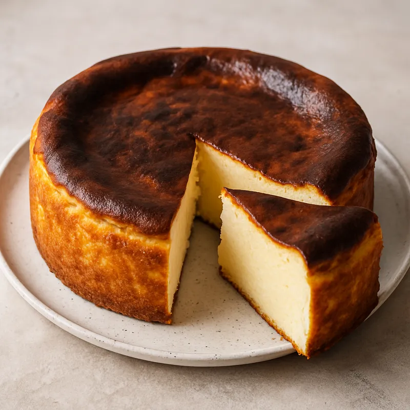San Sebastian Cheesecake auf Türkische Art
