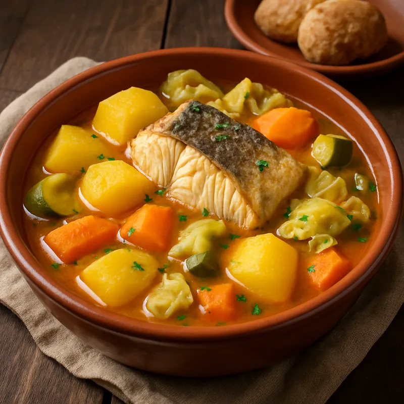 Sancocho Canario (Traditioneller Kanarischer Eintopf)