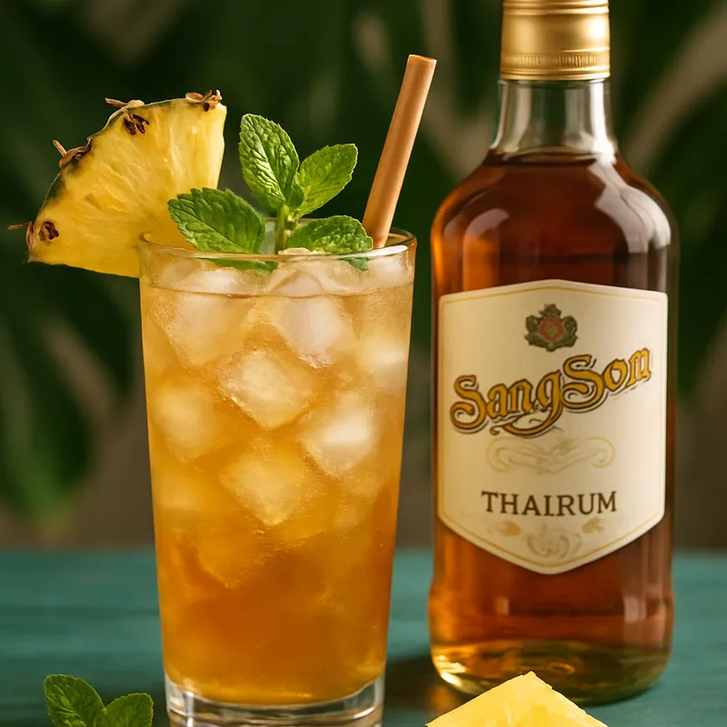 Sang Som Thai Rum Cocktail