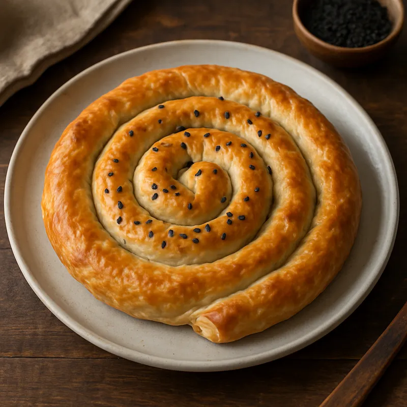 Sarıyer Böreği (Istanbul Spiral Pastry)