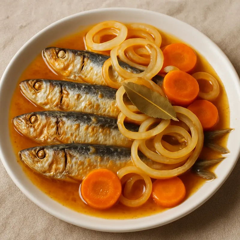 Sardinas En Escabeche (Eingelegte Sardinen)