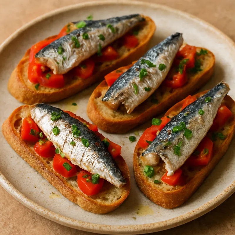Sardinen-Crostini
