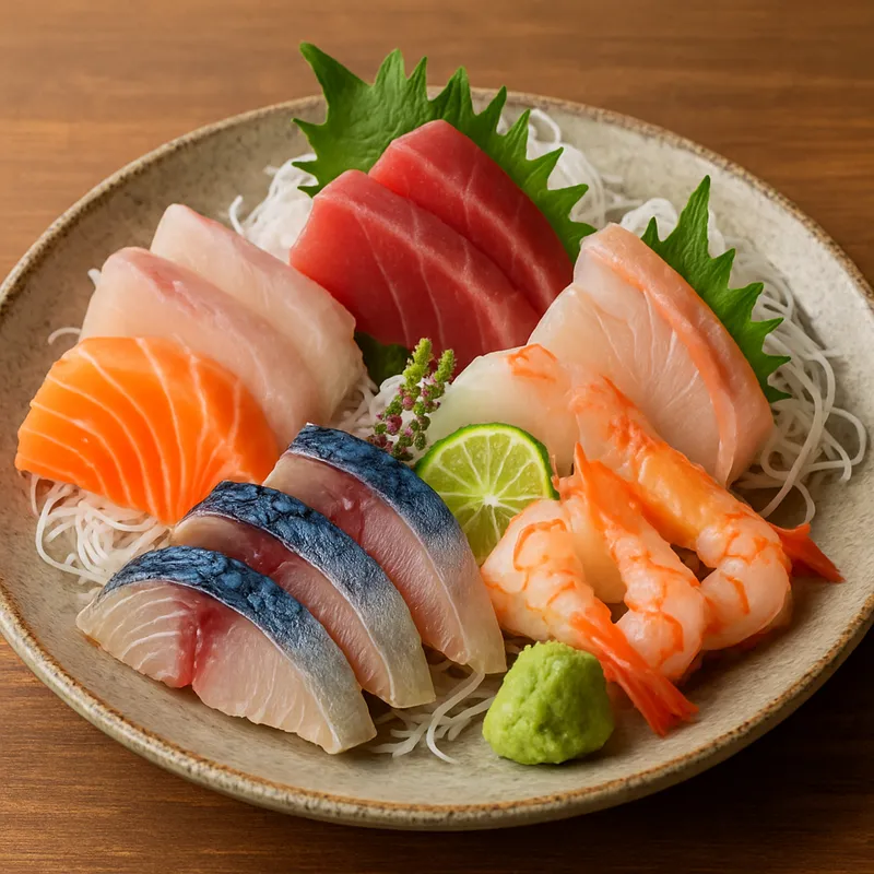 Sashimi Moriawase (Gemischtes Sashimi)