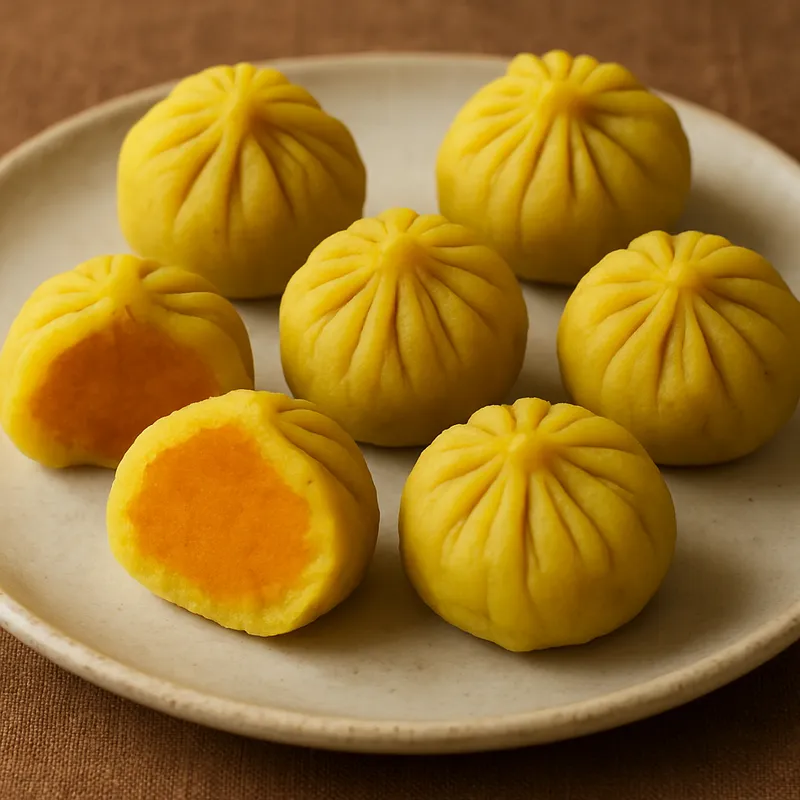 Satsumaimo No Chakin (Süßkartoffelbällchen)