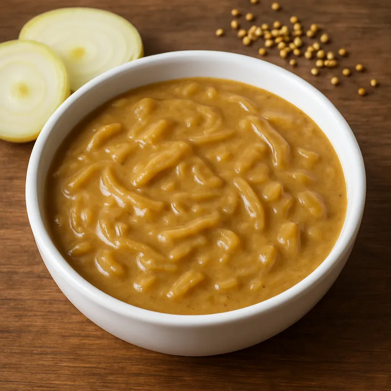 Sauce Robert (Senf-Zwiebel-Sauce)