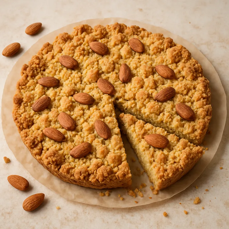 Sbrisolona (Italienischer Krümelkuchen)