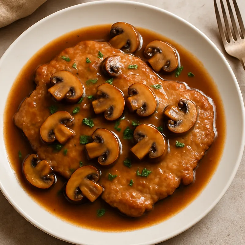 Scaloppine mit Marsala-Sauce