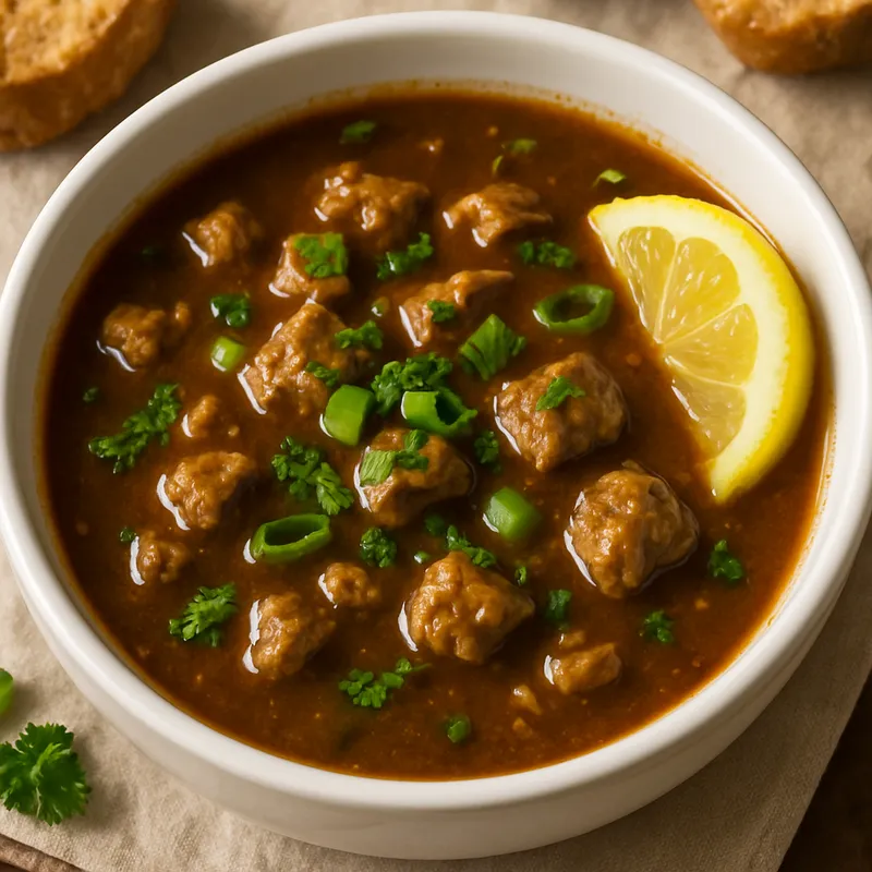 Schildkrötensuppe New Orleans