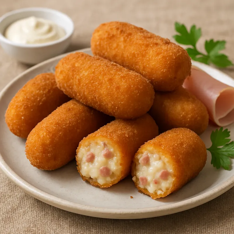Schinken-Kroketten