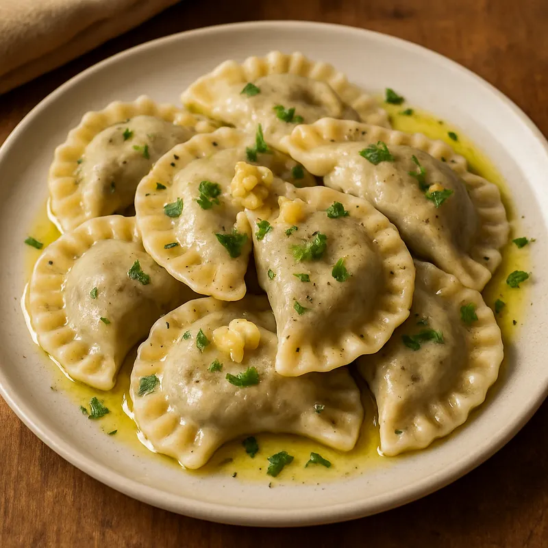 Schlutzkrapfen (Tiroler Ravioli)