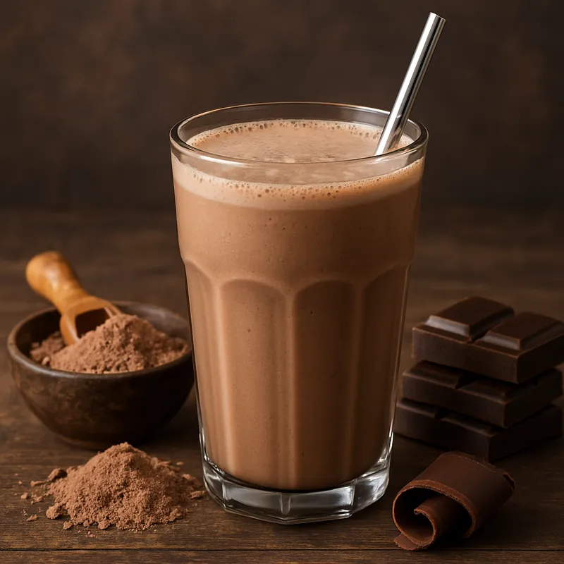 Schokoladen-Proteinshake