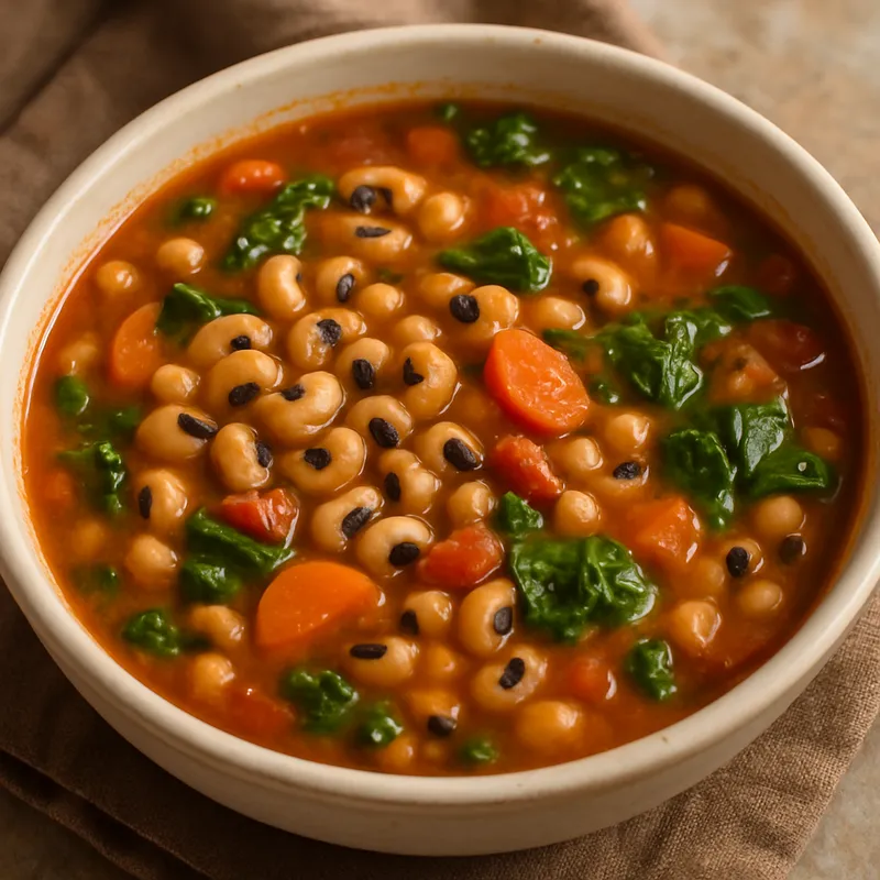 Schwarzaugenbohnen-Suppe