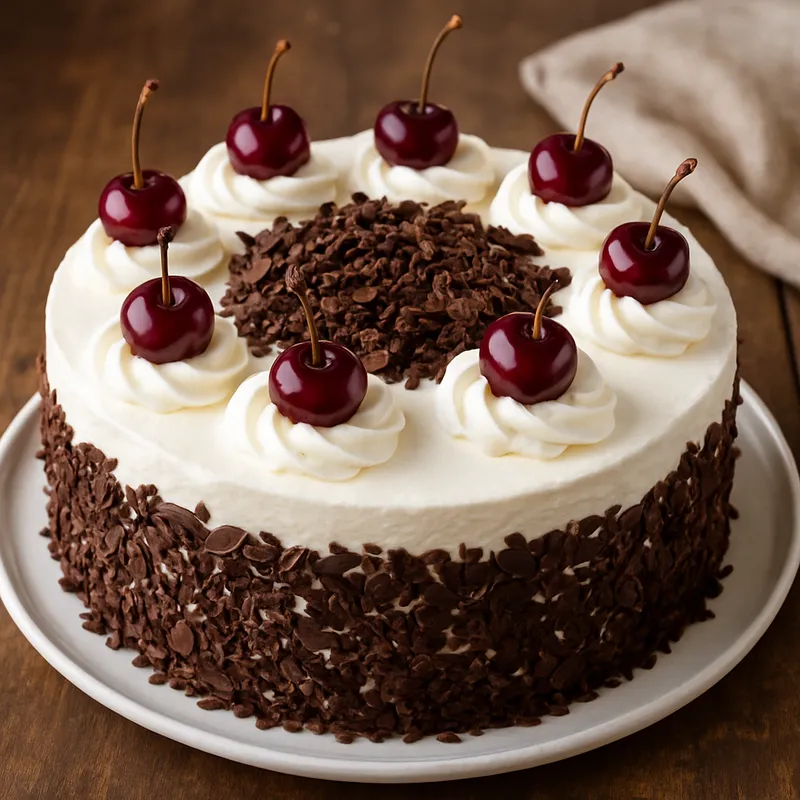 Schwarzwälder Kirschtorte nach französischer Art