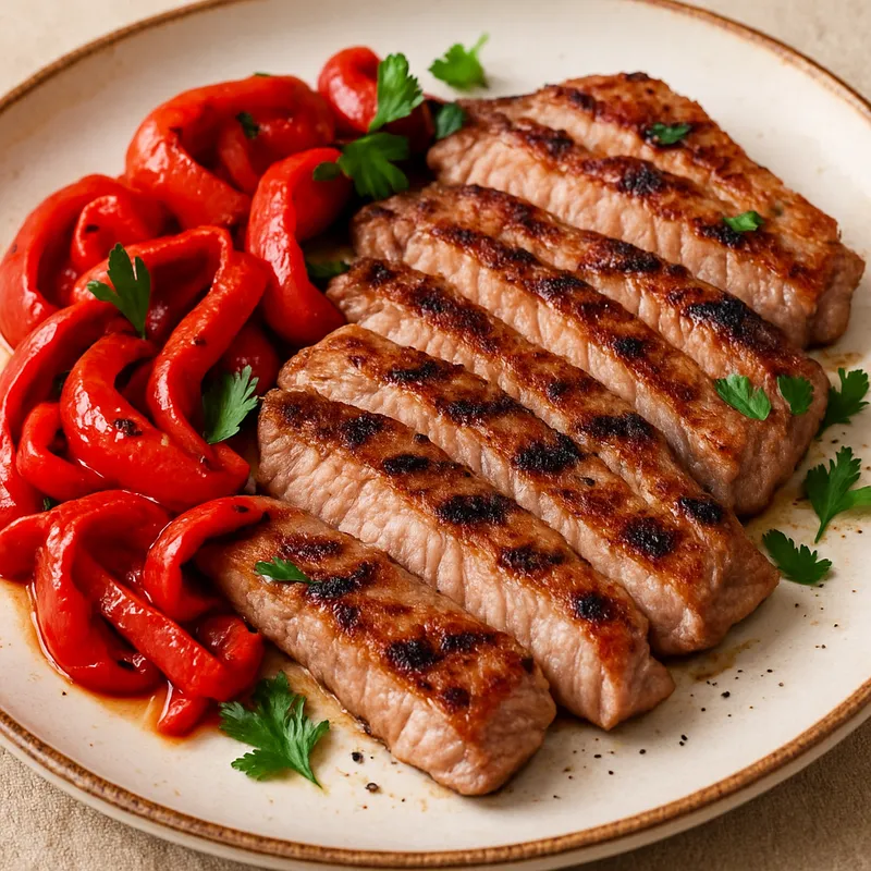 Secreto Iberico mit Paprika