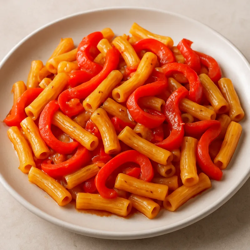 Sedanini mit Paprika