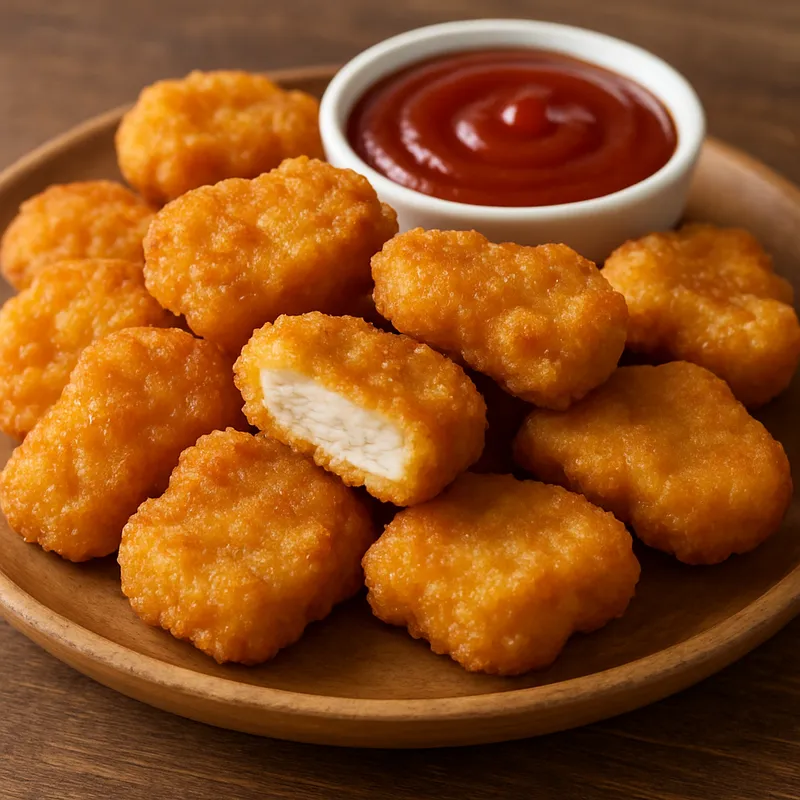 Selbstgemachte Chicken Nuggets
