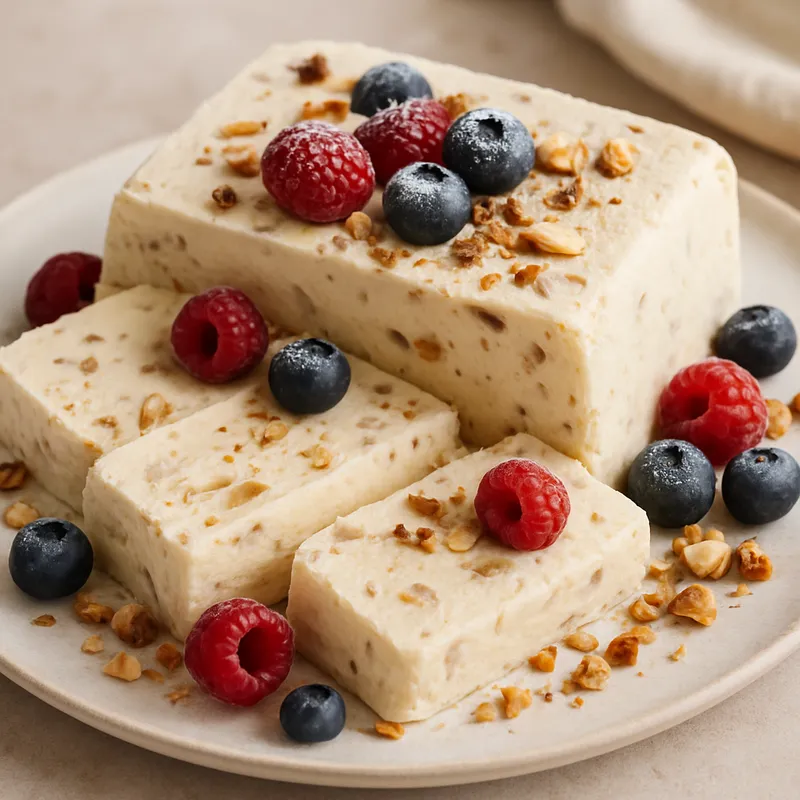 Semifreddo (Italienisches halbgefrorenes Dessert)