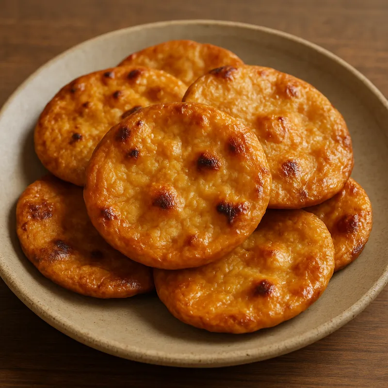 Senbei (Japanische Reiskräcker)