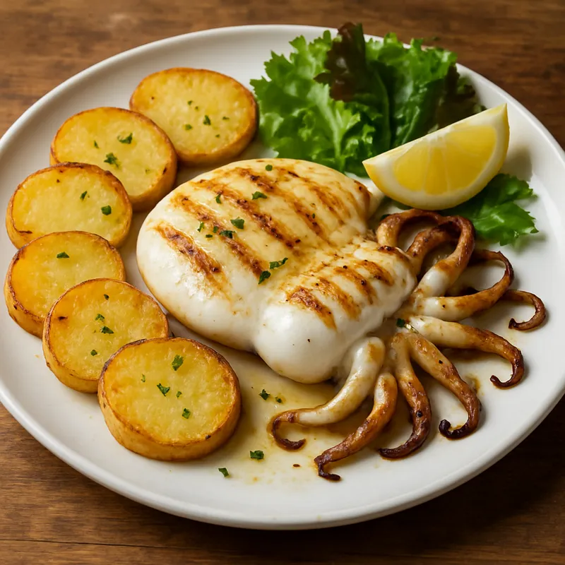 Sepia a la Plancha (Gegrillter Tintenfisch)